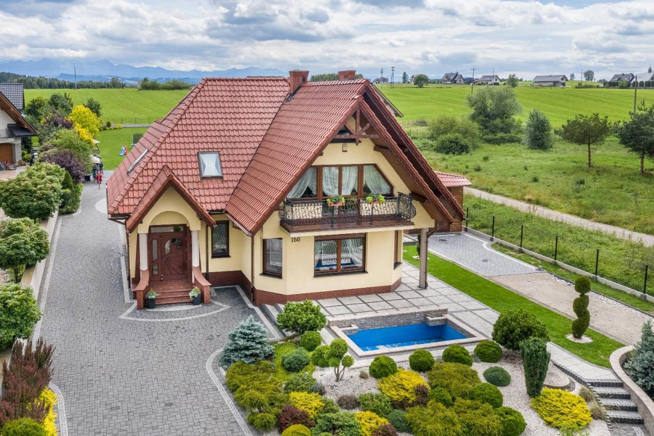 Bed and Breakfast Bialy Jelen Z Basenem I Jacuzzi Ostrowsko Exterior foto